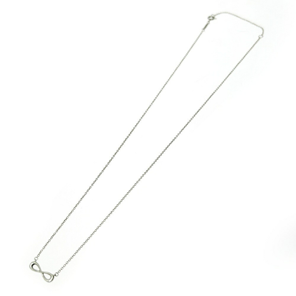 Tiffany Infinity Necklace Silver